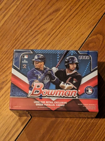 2022 Bowman Baseball Cards Retail Box New - Sealed
