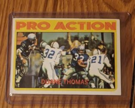 1972 Topps - #253 Duane Thomas Pro Action