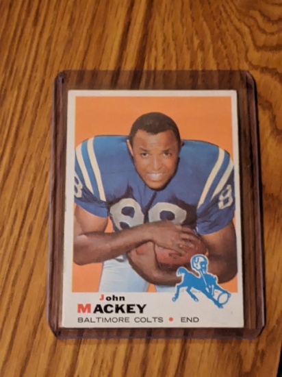 1969 Topps #207 John Mackey