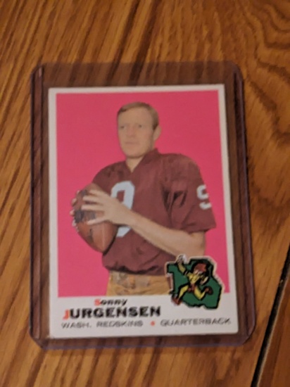 1969 TOPPS SONNY JURGENSEN (REDSKINS) #227