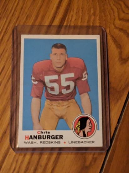 1969 Topps #248 Chris Hanburger