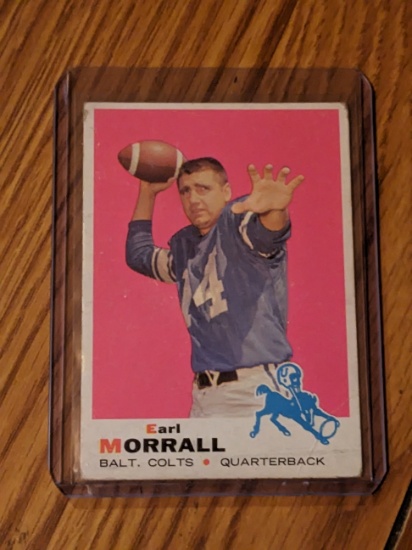 1969 Topps Earl Morrall #250 Baltimore Colts