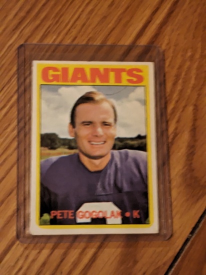1972 Topps #147 Pete Gogolak