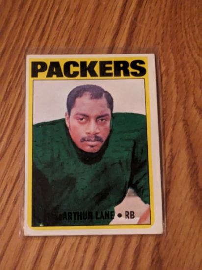 1972 Topps Football MacArthur Lane #151 Packers Vintage