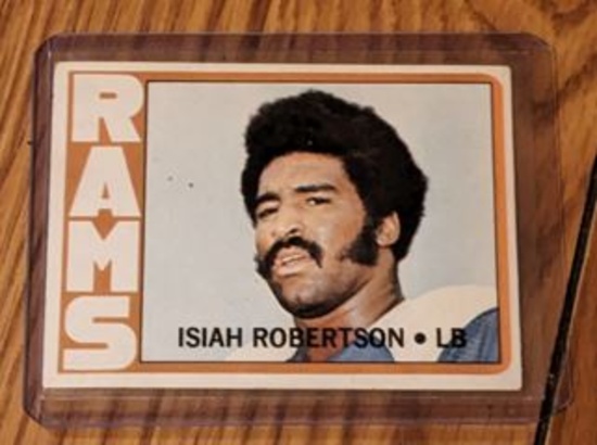 1972 TOPPS Isiah Robertson football card #215