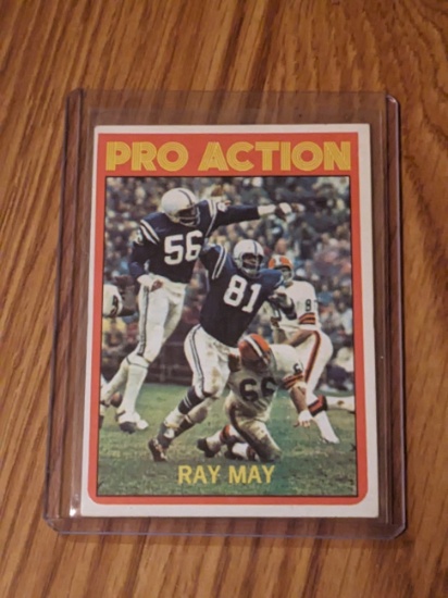 1972 Topps Ray May Pro Action #262