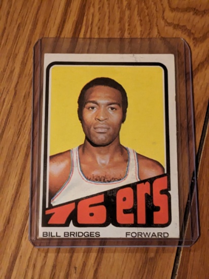 1972-73 Topps Basketball Bill Bridges #17