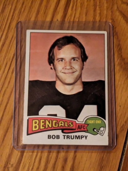 VINTAGE 1975 Topps Football - BOB TRUMPY # 85