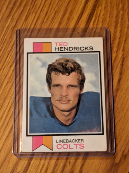 1973 TED HENDRICKS - Topps Football Card - # 430 - BALTIMORE COLTS - Vintage