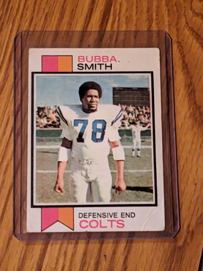 VINTAGE 1973 Topps Football BUBBA SMITH # 155