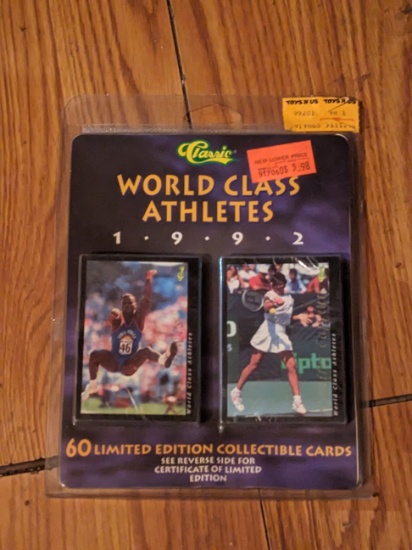 1992 Classic World Class Athletes Set Limited Edition 60 Card Set FACTORY SEALED