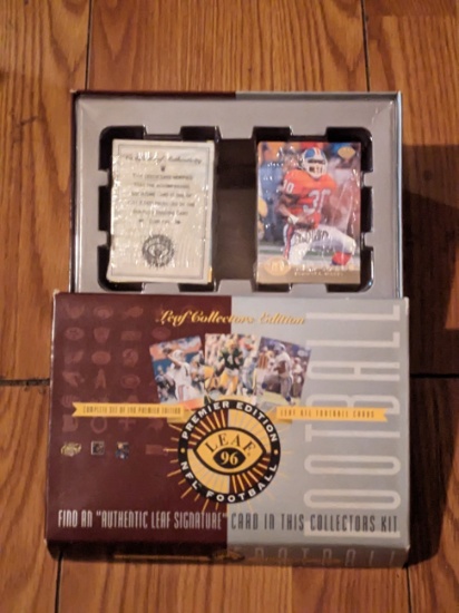 1996 DONRUSS LEAF FOOTBALL PREMIER EDITION HOBBY BOX SEALED