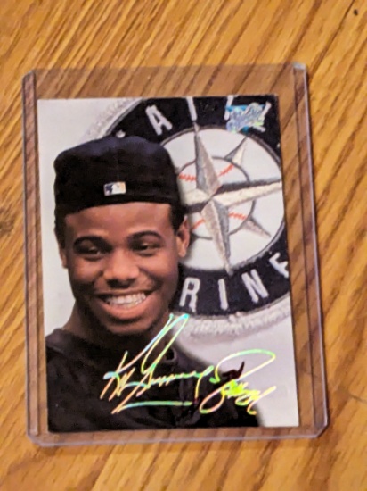 KEN GRIFFEY JR. SEATTLE MARINERS 1993 LEAF STUDIO #96 HOF