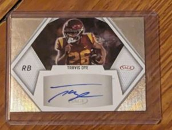 2023 SAGE High Series Auto Travis Dye #A-TD2 Rookie Auto RC