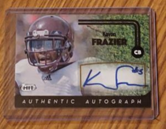 2016 SAGE Hit Auto Red Kavon Frazier #A93 Auto