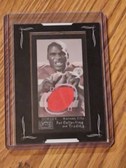 2008 Topps Mayo Cut Plug Rookie Patch GLENN DORSEY Card # R-GD