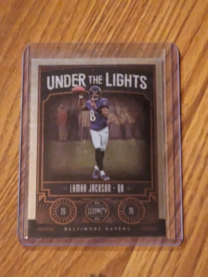 2020 Panini Legacy - Under the Lights #UL-LJ Lamar Jackson