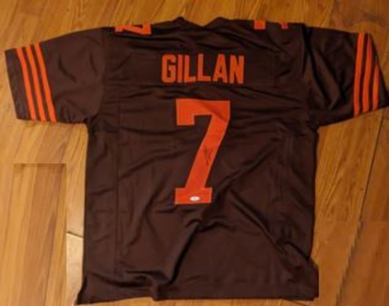 Jamie Gillan autographed jersey with coa