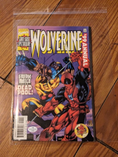 Stan Lee Autographed Vintage wolverine comic with coa