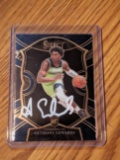 Anthony Edwards RC autographed card w/coa
