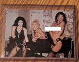 scream queens illustrated premium card terrific trio/breasts covered up so it doesn't offend.