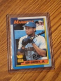 KEN GRIFFEY JR MARINERS REDS HOF ALL STAR ROOKIE TROPHY CUT 336 RC SP 1990 TOPPS
