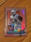 KENNETH WALKER III 2022 BOWMAN U CHROME PINK REFRACTOR ROOKIE FOOTBALL CARD-#97