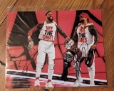 Jimmy & Jey Uso (Uso Twins) autographed 8x10 photo with coa