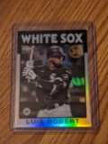 2021 Topps Chrome LUIS ROBERT 35th Anniversary SILVER Refractor 86bc-21