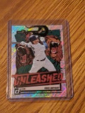 Kris Bryant 2021 Panini Donruss UNLEASHED Vector Holo Foil SP #UNL17 Cubs