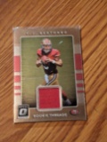 2017 Panini Donruss Optic CJ Beathard ROOKIE THREADS Jersey Patch Relic RC