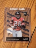 TEVIN COLEMAN RC 2015 Panini Clear Vision SP Falcons