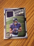 2018 Donruss Optic Jaleel Scott Prizm Rookie Threads Jersey RC #RT-JS Ravens