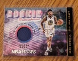 Jordan Bell 2018 Panini rememberance rc hoops patch rr-jbl