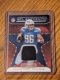 2019 Panini Rookies & Stars #NA-HH Hunter Henry NFL Authentic Patch CHARGERS