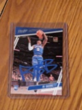 RJ Barrett RC autographed card w/coa