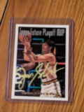 John Stockton autographed card w/coa