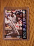 Barry Bonds autographed card w/coa