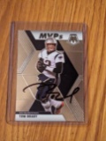 Tom Brady autographed card w/coa