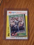 Mike Schmidt autographed card w/coa