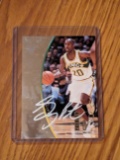 Gary Payton autographed card w/coa