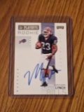 Marshawn Lynch autographed card w/coa