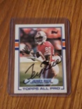 Jerry Rice autographed card w/coa