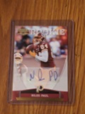 247/299 SP 2011 Gridiron Gear Rookie RC #191 Niles Paul Washington Redskins