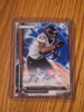 2014 Topps Strata Rookie Auto Sapphire /75 CJ Fiedorowicz #120 Rookie Auto RC