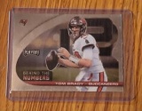 TOM BRADY 2021 Panini PLAYOFF Football BEHIND THE NUMBERS BUCCANEERS #BTN-TBR