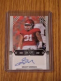 Grant Morgan 2022 Leaf Draft Auto RC #BA-GM1 Arkansas