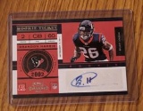 2011 Contenders Rookie Ticket AUTO - BRANDON HARRIS #114 Texans RC