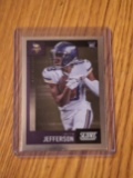 2020 Panini Chronicles Score JUSTIN JEFFERSON Rookie CHROME #449 Vikings STAR RC