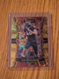 Rob Gronkowski 2023 Panini Select draft picks lazer prizm red/gold